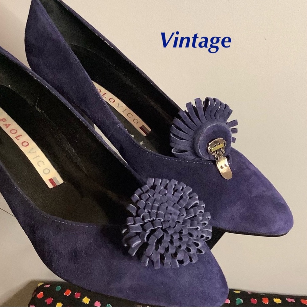 Vintage NEW! Never Worn, 1980’s Paolo Vico pumps